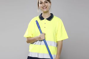 front-view-female-janitor-posing